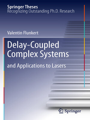 cover image of Delay-Coupled Complex Systems